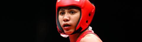 Pugilista Rebeca Lima, campeã mundial em Liverpool