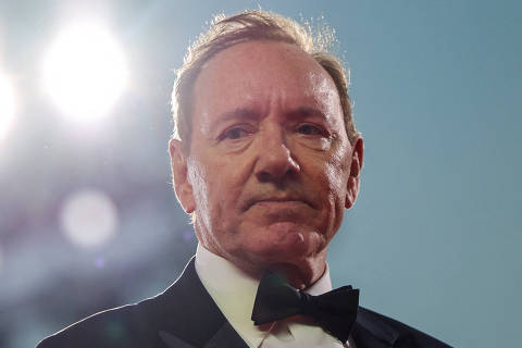 Actor Kevin Spacey attends Filming Italy Venice Award, during the 82nd International Venice Film Festival, in Venice, Italy, August 31, 2025. REUTERS/Yara Nardi ORG XMIT: LIVE