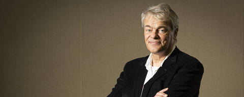 SAO PAULO, SP, BRASIL. - 25.11;2025 - Retrato do ganhador do prêmio Nobel de Fisiologia ou Medicina em 2014 o psicologo e neurocientista nouroegues Edvard Moser na sala de conferencias da Unifesp na Vila Clementino. Ele veio ao Brasil para uma conferência na USP em parceria com a Nobel Prize Initiative e a AstraZeneca - (foto: Rubens Cavallari/Folhapress,Ciencia) * * * EXCLUSIVO * * *